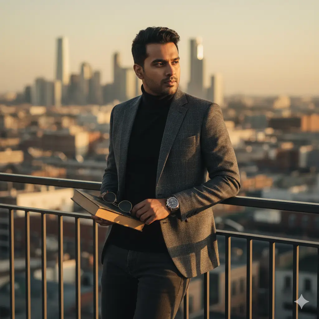 Rooftop Cinematic Portrait